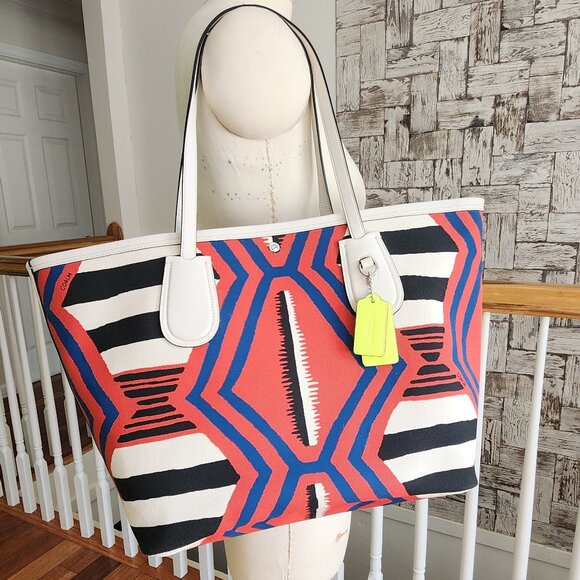 Coach Handbags - COACH Taxi Tote 36 in Printed Canvas